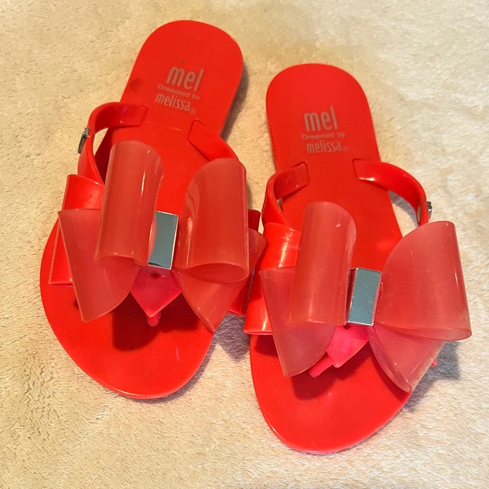 Mini Melissa Bow Sandal Sz 11